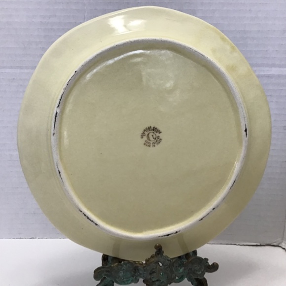 Vintage Hand-Painted Apple Plate Italian Ceramics  Made in Italy - Picture 4 of 5